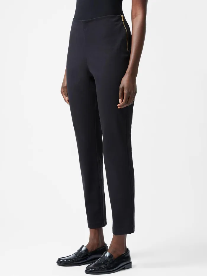 French Connection Street Twill Skinny Trousers Black Woman Trousers