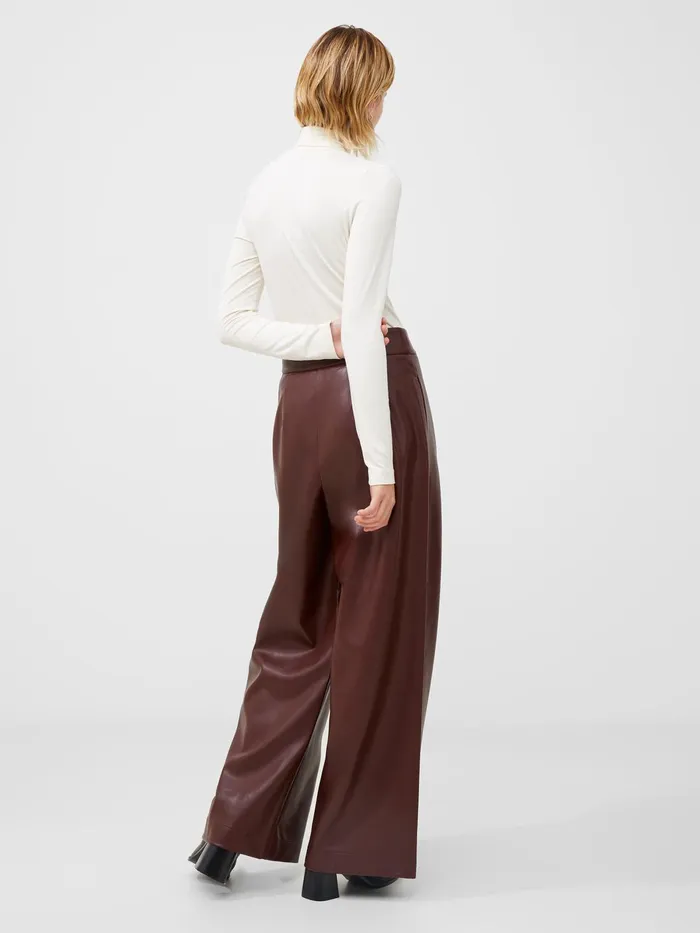 French Connection Venitia Jersey Split Cuff Top Classic Cream Woman Tops
