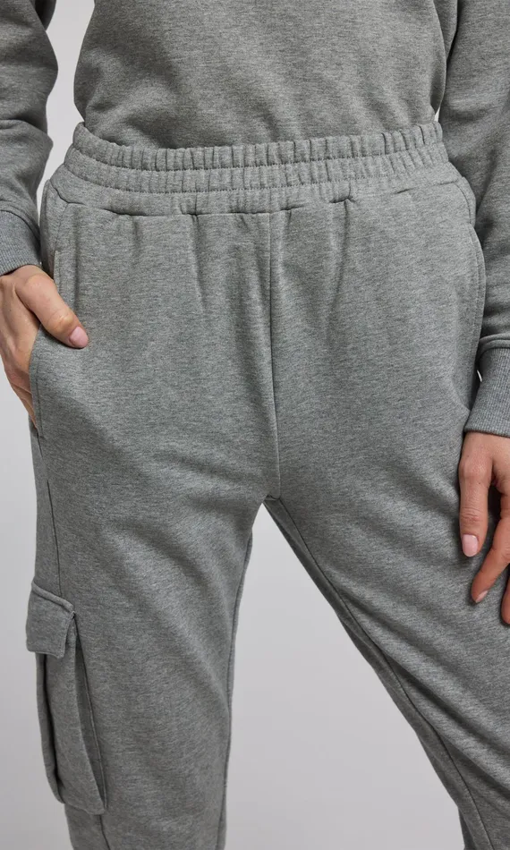 Generation Love Clothing Chandra Fleece Sweatpants Heather Grey Women Pants