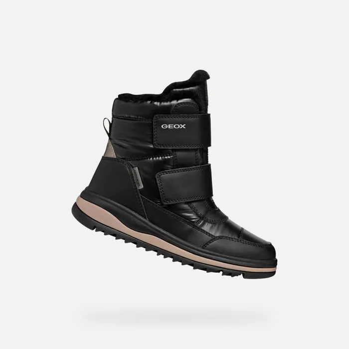 Geox Ankle Boots ADELHIDE ABX GIRL Black Mid Calf Boots Black 8211 Kids