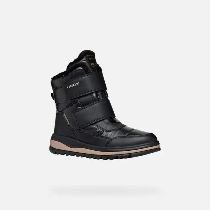 Geox Ankle Boots ADELHIDE ABX GIRL Black Mid Calf Boots Black 8211 Kids