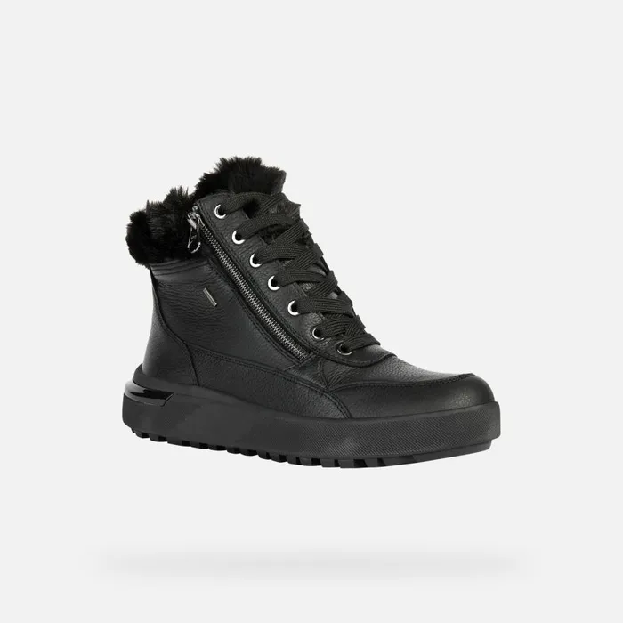 Geox Ankle Boots DALYLA B ABX A Waterproof Boots Black Woman Geox Black 8211 Woman