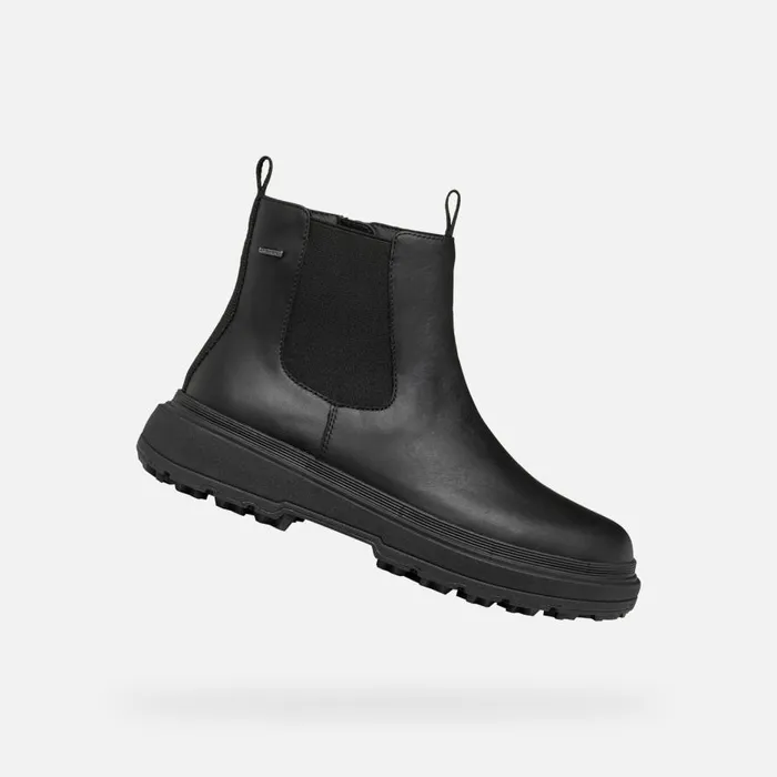 Geox Ankle Boots LAMIDIE GRIP ABX WOMAN Black Waterproof Ankle Boots Black 8211 Woman Geox Ankle Boots LAMIDIE GRIP ABX WOMAN Black Waterproof Ankle Boots Black 8211 Woman