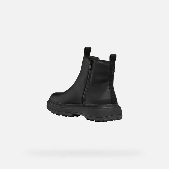 Geox Ankle Boots LAMIDIE GRIP ABX WOMAN Black Waterproof Ankle Boots Black 8211 Woman