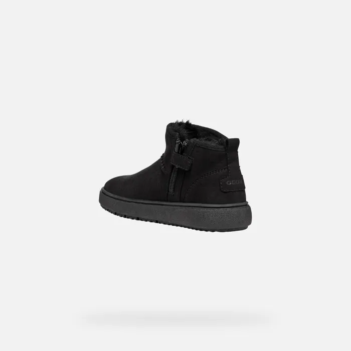 Geox Ankle Boots THELEVEN GIRL Black Mid Calf Boots Black 8211 Kids