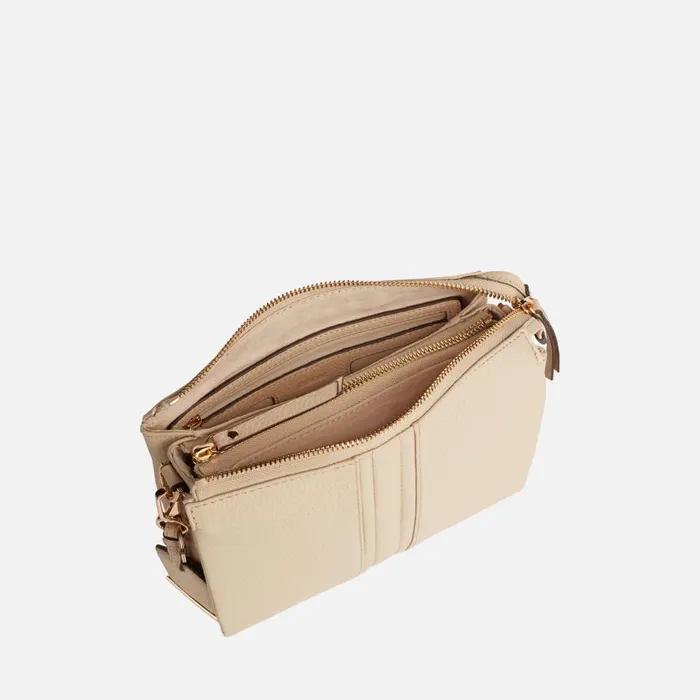 Geox Bags CLARISSY Women039s Off White Shoulder Bag CASHMERE Off White 8211 Woman