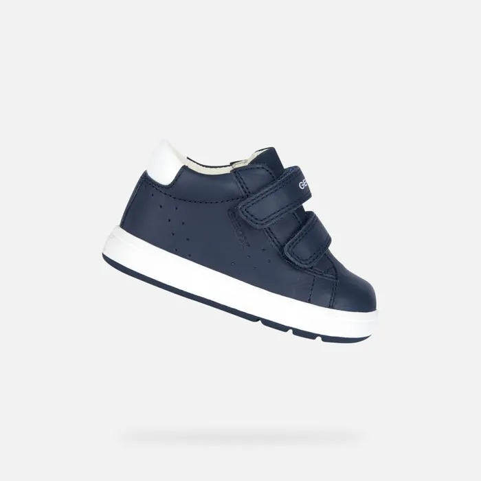 Geox First Steps BIGLIA Baby039s Navy Sneakers With Straps Geox Navyblue 8211 Kids Geox First Steps BIGLIA Baby039s Navy Sneakers With Straps Geox Navyblue 8211 Kids