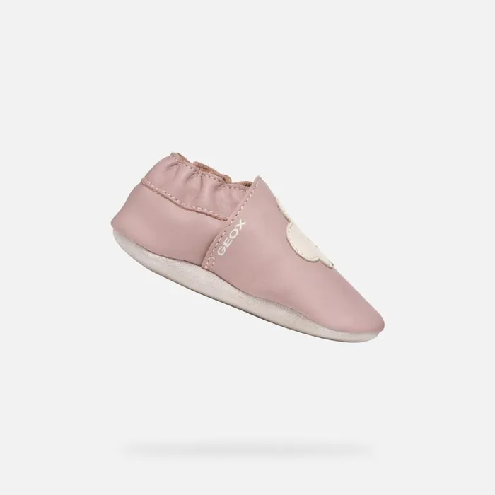 Geox First Steps GLOVIEDOO BABY Old RoseIvory Laceless Sneakers Old Roseivory 8211 Kids Geox First Steps GLOVIEDOO BABY Old RoseIvory Laceless Sneakers Old Roseivory 8211 Kids