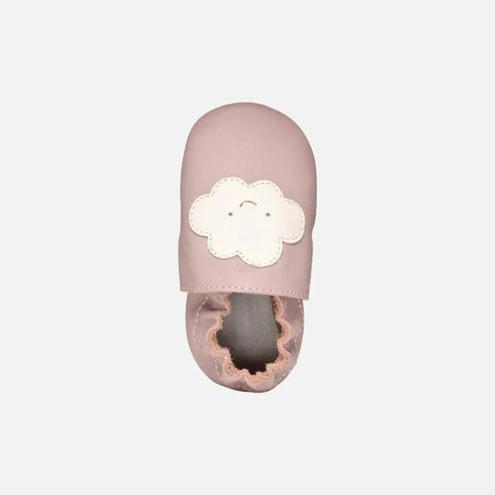 Geox First Steps GLOVIEDOO BABY Old RoseIvory Laceless Sneakers Old Roseivory 8211 Kids