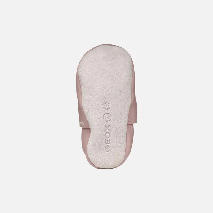 Geox First Steps GLOVIEDOO BABY Old RoseIvory Laceless Sneakers Old Roseivory 8211 Kids