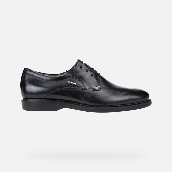Geox Formal Shoes BRAYDEN 2FIT ABX C Waterproof Shoes Black Man Geox Black 8211 Man