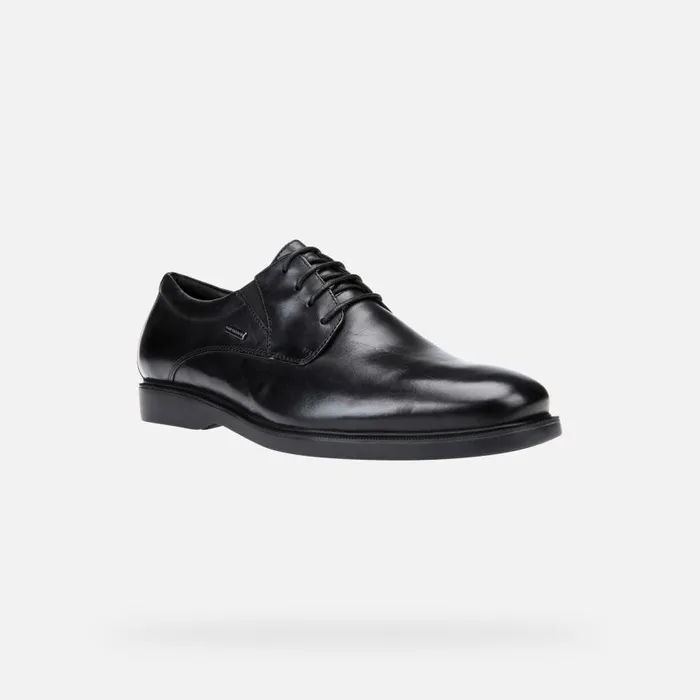 Geox Formal Shoes BRAYDEN 2FIT ABX C Waterproof Shoes Black Man Geox Black 8211 Man
