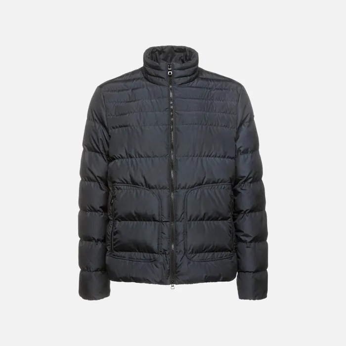 Geox Jackets MAGNETE MAN Sky Captain Quilted Jacket Sky Captain 8211 Man
