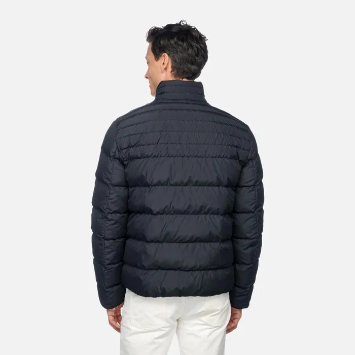 Geox Jackets MAGNETE MAN Sky Captain Quilted Jacket Sky Captain 8211 Man