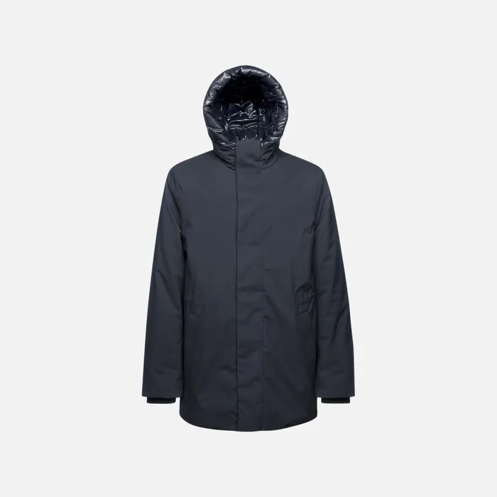 Geox Jackets SPHERICA MAN Sky Captain Long Parka Sky Captain 8211 Man