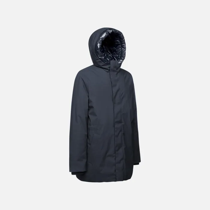 Geox Jackets SPHERICA MAN Sky Captain Long Parka Sky Captain 8211 Man