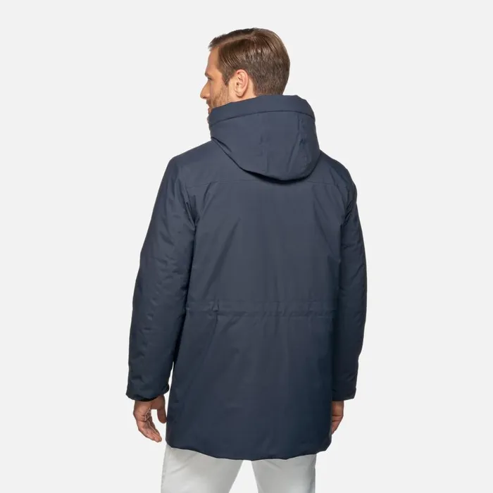Geox Jackets SPHERICA MAN Sky Captain Long Parka Sky Captain 8211 Man