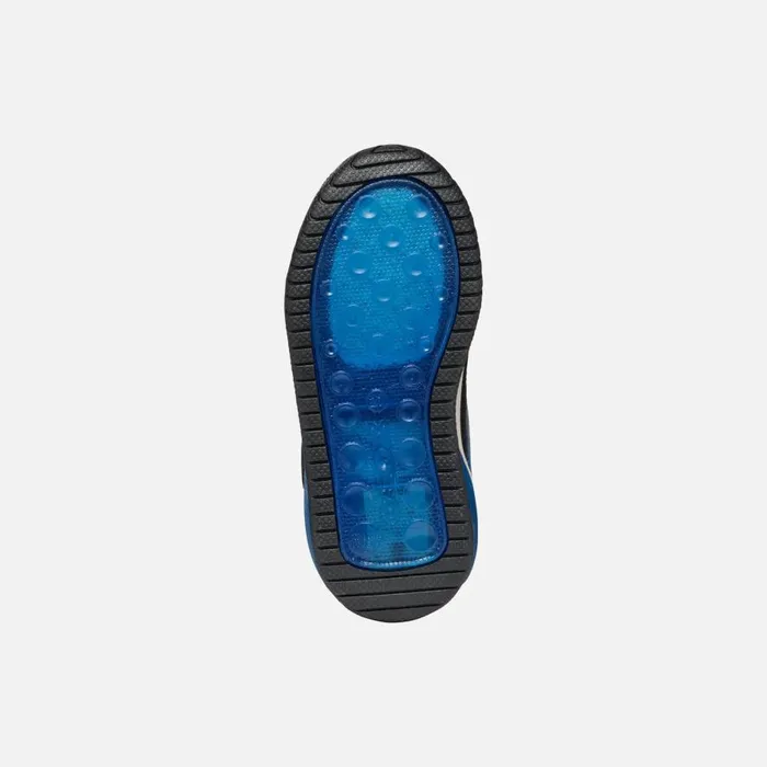 Geox LightUp Shoes INEK BOY NavyTurquoise High Top Sneakers Navyturquoise 8211 Kids