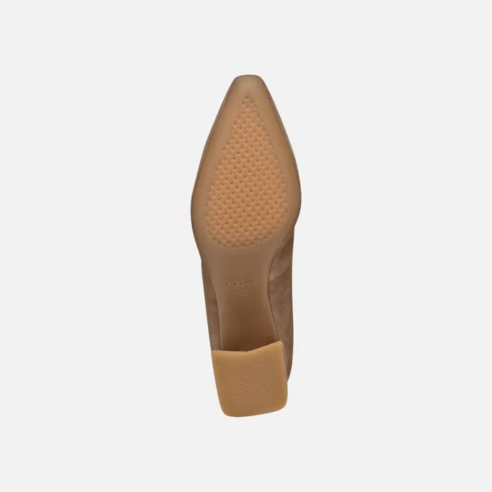 Geox Pumps GISELDA WOMAN Mud Medium Heel Pumps Mud 8211 Woman