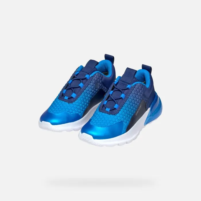 Geox Sneakers ACTIVART ILLUMINUS JUNIOR NavySky Low Top Sneakers Navysky 8211 Kids