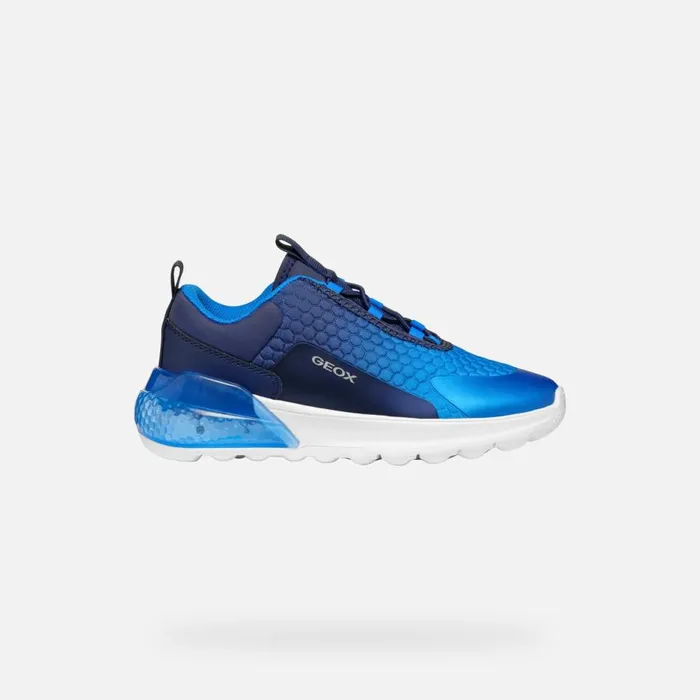 Geox Sneakers ACTIVART ILLUMINUS JUNIOR NavySky Low Top Sneakers Navysky 8211 Kids