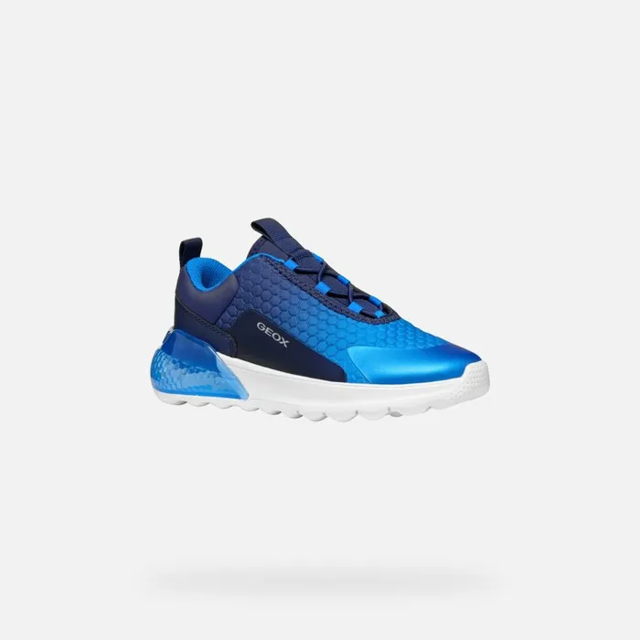 Geox Sneakers ACTIVART ILLUMINUS JUNIOR NavySky Low Top Sneakers Navysky 8211 Kids
