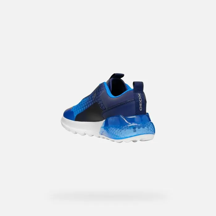 Geox Sneakers ACTIVART ILLUMINUS JUNIOR NavySky Low Top Sneakers Navysky 8211 Kids