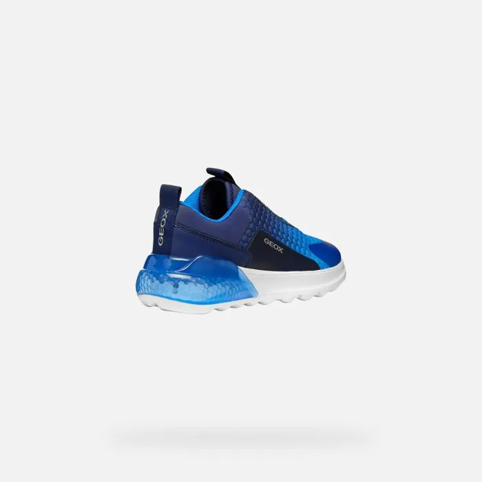 Geox Sneakers ACTIVART ILLUMINUS JUNIOR NavySky Low Top Sneakers Navysky 8211 Kids