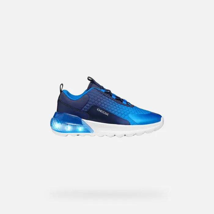 Geox Sneakers ACTIVART ILLUMINUS JUNIOR NavySky Low Top Sneakers Navysky 8211 Kids