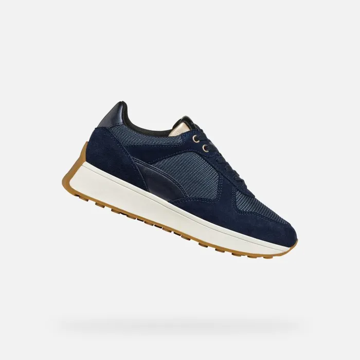 Geox Sneakers AMABEL WOMAN Dark JeansNavy Low Top Sneakers Dark Jeansnavy 8211 Woman Geox Sneakers AMABEL WOMAN Dark JeansNavy Low Top Sneakers Dark Jeansnavy 8211 Woman