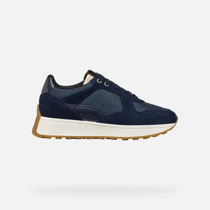 Geox Sneakers AMABEL WOMAN Dark JeansNavy Low Top Sneakers Dark Jeansnavy 8211 Woman