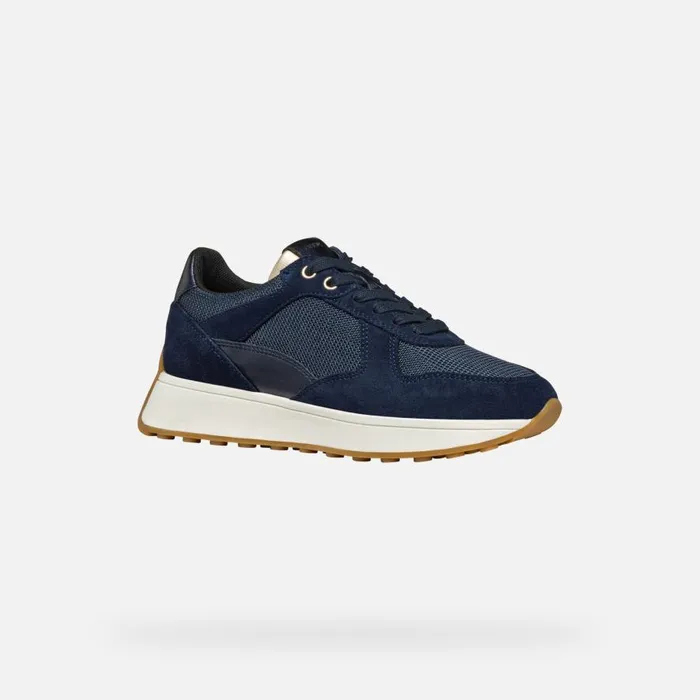 Geox Sneakers AMABEL WOMAN Dark JeansNavy Low Top Sneakers Dark Jeansnavy 8211 Woman