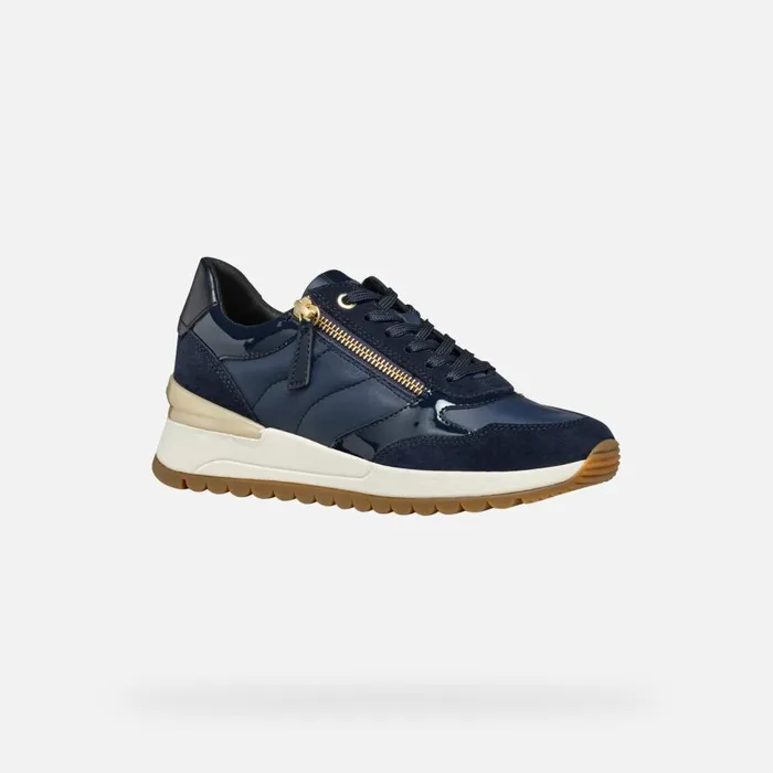Geox Sneakers DESYA WOMAN Navy Low Top Sneakers Navy 8211 Woman