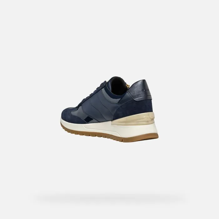 Geox Sneakers DESYA WOMAN Navy Low Top Sneakers Navy 8211 Woman