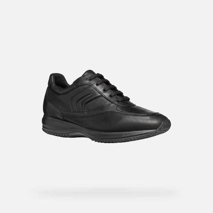 Geox Sneakers HAPPY MAN Black Low Top Sneakers Black 8211 Man