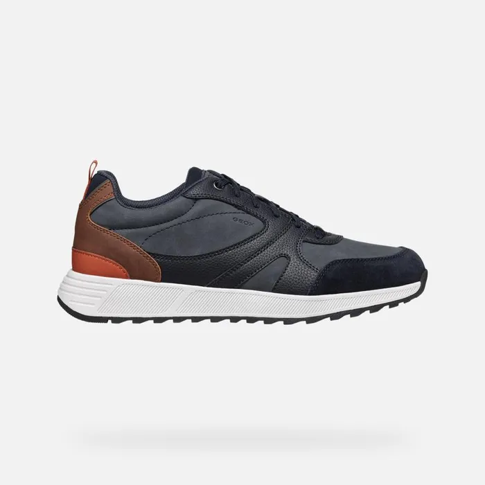 Geox Sneakers MOLVENO MAN Navy Low Top Sneakers Navy 8211 Man