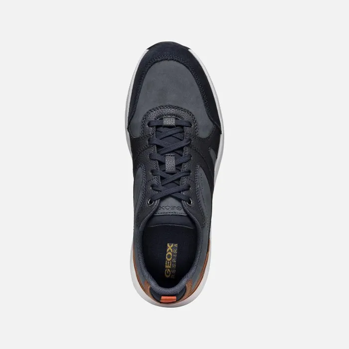 Geox Sneakers MOLVENO MAN Navy Low Top Sneakers Navy 8211 Man