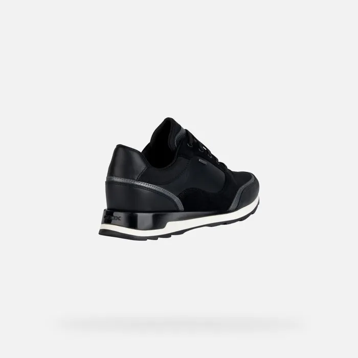 Geox Sneakers NEW ANEKO B ABX B Waterproof Shoes Black Woman Geox Black 8211 Woman