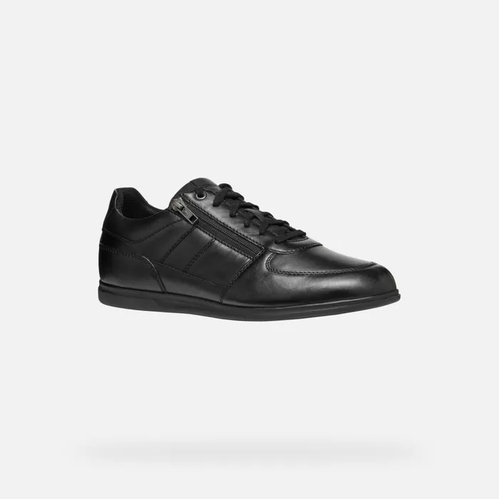 Geox Sneakers RENAN MAN Black Low Top Sneakers Black 8211 Man