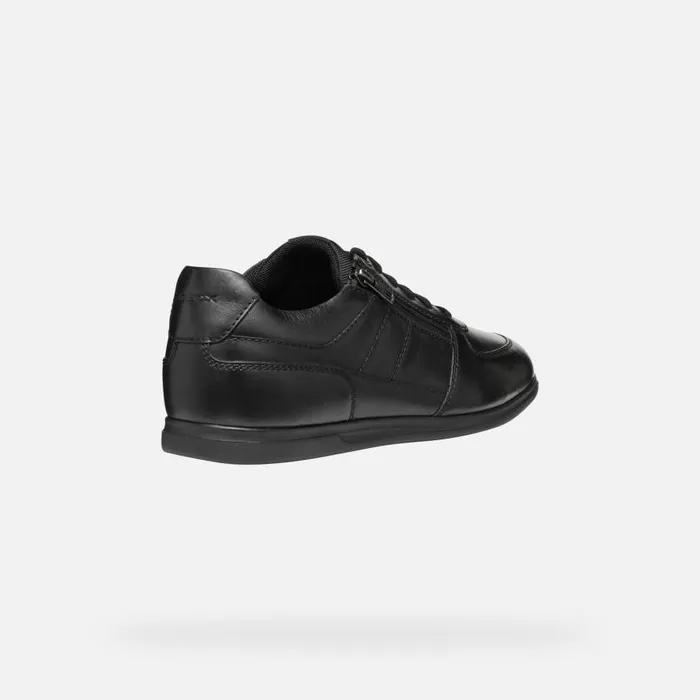 Geox Sneakers RENAN MAN Black Low Top Sneakers Black 8211 Man