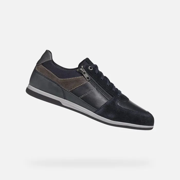 Geox Sneakers RENAN MAN NavyGrey Low Top Sneakers Navygrey 8211 Man