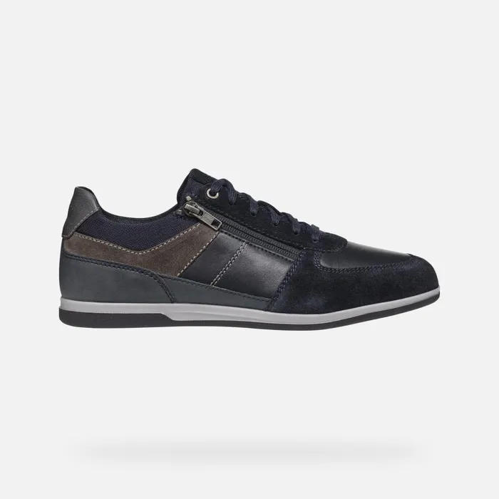 Geox Sneakers RENAN MAN NavyGrey Low Top Sneakers Navygrey 8211 Man