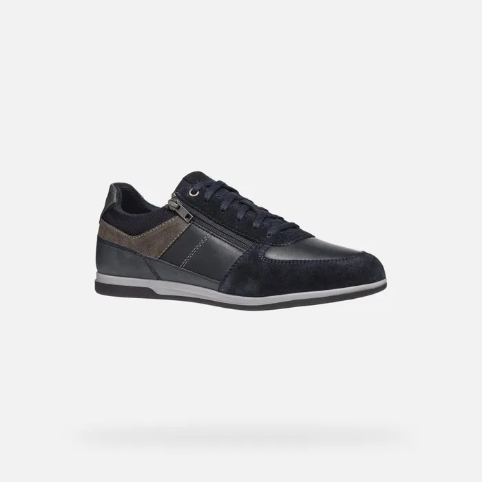 Geox Sneakers RENAN MAN NavyGrey Low Top Sneakers Navygrey 8211 Man
