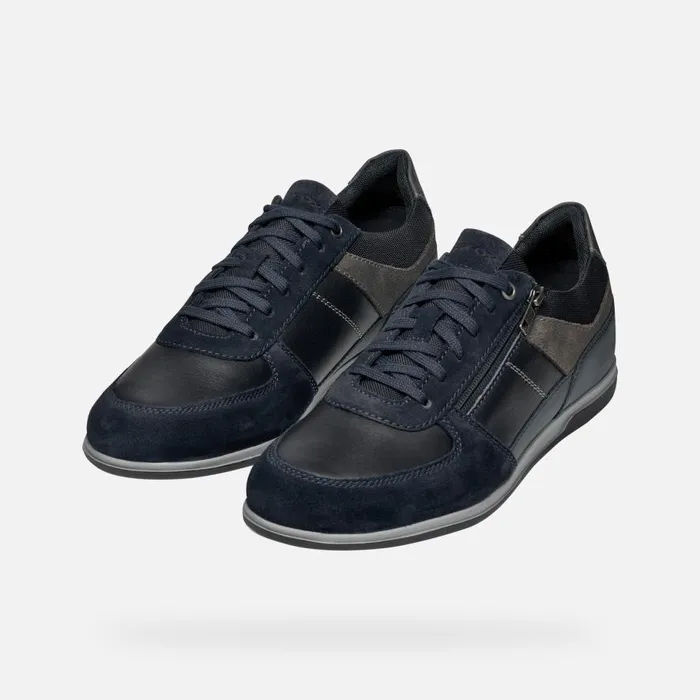 Geox Sneakers RENAN MAN NavyGrey Low Top Sneakers Navygrey 8211 Man