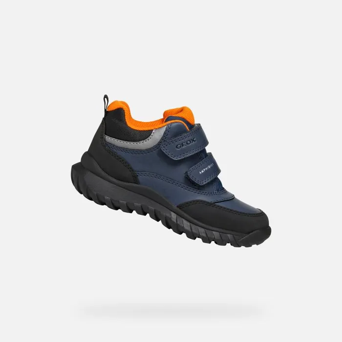 Geox Sneakers SIMBYOS ABX BOY BlueOrange Low Top Sneakers Blueorange 8211 Kids Geox Sneakers SIMBYOS ABX BOY BlueOrange Low Top Sneakers Blueorange 8211 Kids