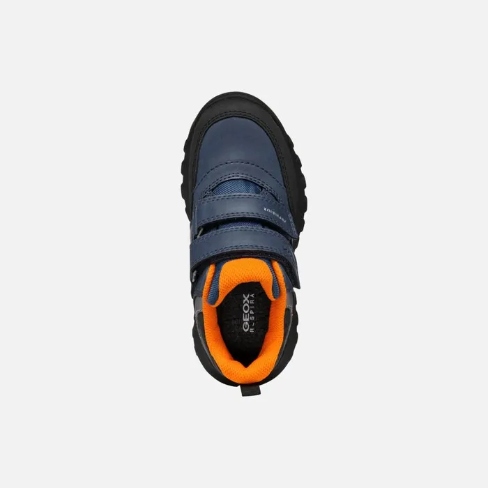 Geox Sneakers SIMBYOS ABX BOY BlueOrange Low Top Sneakers Blueorange 8211 Kids