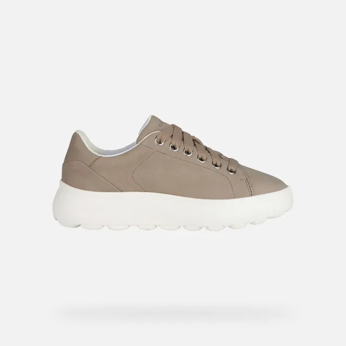 Geox Sneakers SPHERICA EC41 B Low Top Sneakers Sand Woman Geox Sand 8211 Woman