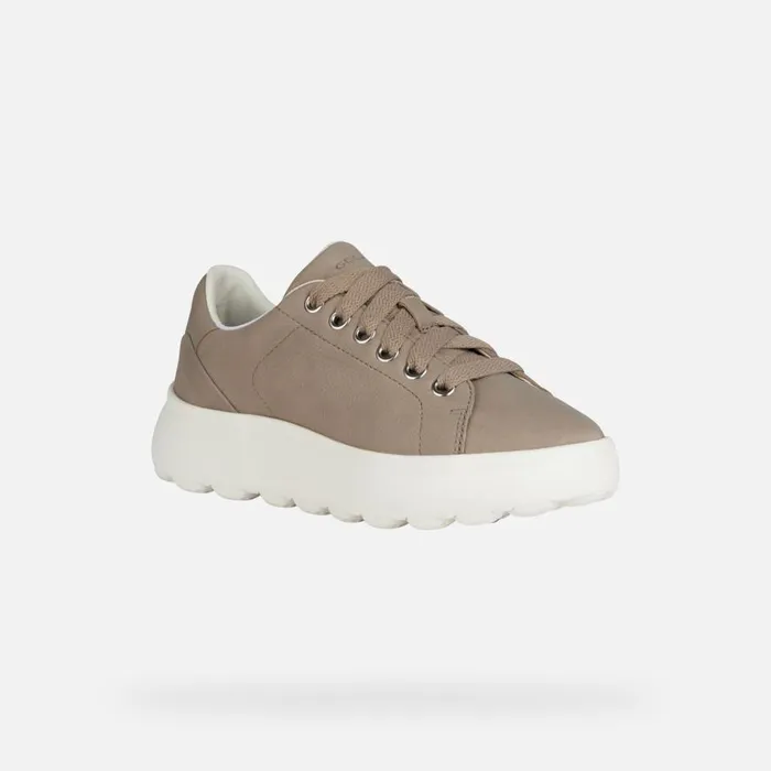 Geox Sneakers SPHERICA EC41 B Low Top Sneakers Sand Woman Geox Sand 8211 Woman