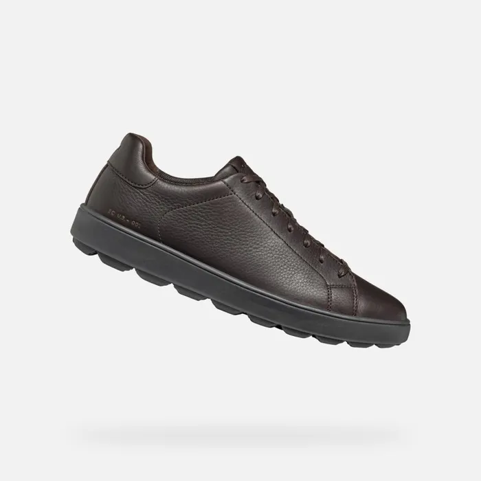 Geox Sneakers SPHERICA ECUB1 MAN Dark Brown Low Top Sneakers Dark Brown 8211 Man Geox Sneakers SPHERICA ECUB1 MAN Dark Brown Low Top Sneakers Dark Brown 8211 Man