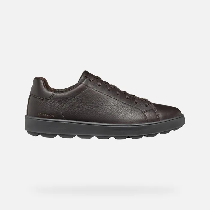 Geox Sneakers SPHERICA ECUB1 MAN Dark Brown Low Top Sneakers Dark Brown 8211 Man